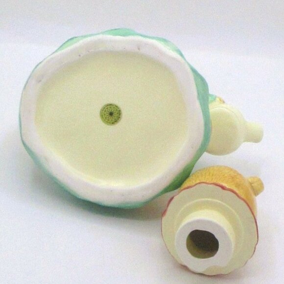 Vintage Takahashi Ceramic CatTeapot Figurine 6.5" Adorable 20C - Picture 5 of 5